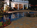 Beautiful pavers and pool